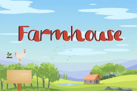 Farmhouse Font