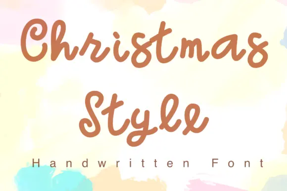 Christmas Style Font