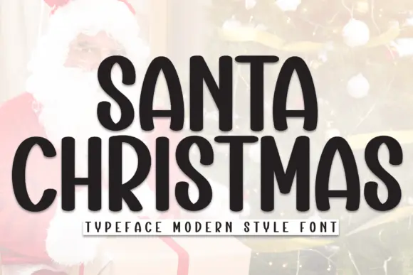 Santa Christmas Font