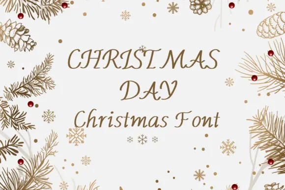 Christmas Day Font