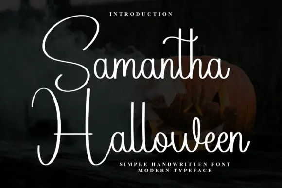 Samantha Halloween Font