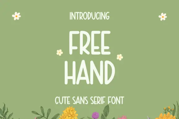 Free Hand Font