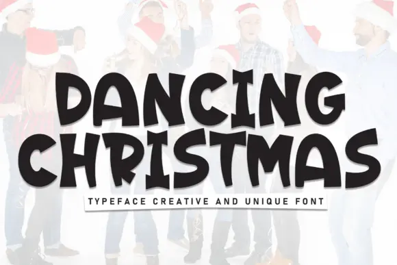 Dancing Christmas Font