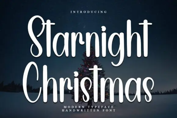 Starnight Christmas Font