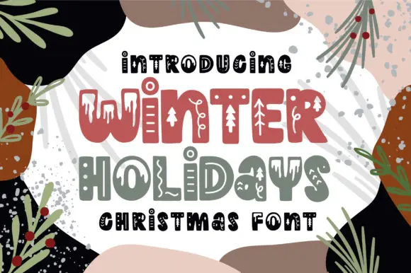 Winter Holidays Font