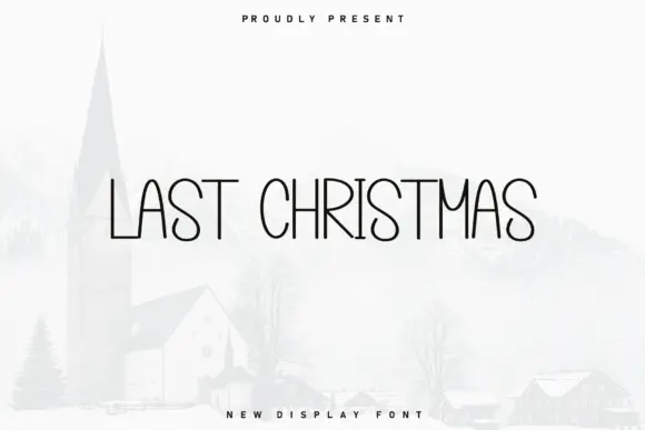 Last Christmas Font