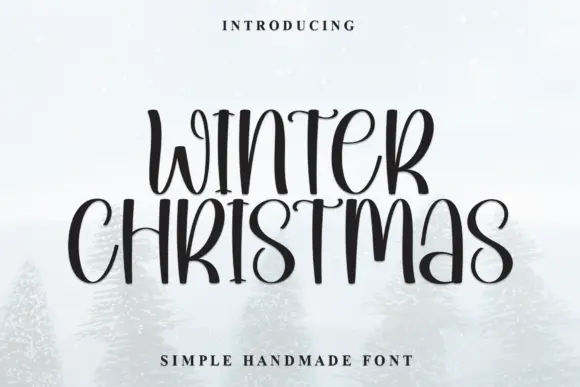 Winter Christmas Font