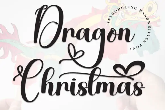 Dragon Christmas Font