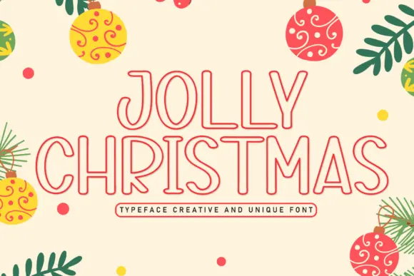 Jolly Christmas Font