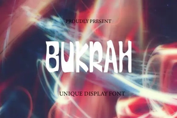 Bukrah Font