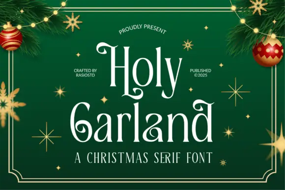 Holy Garland Font