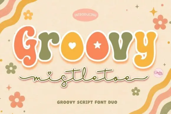 Groovy Mistletoe Font