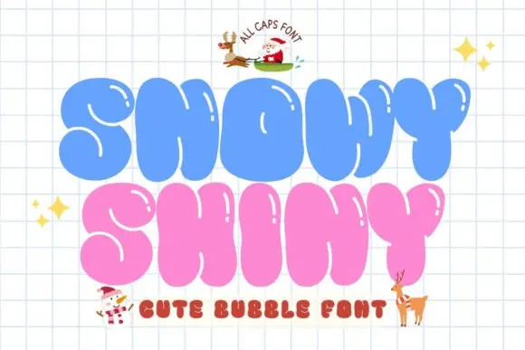 Snowy Shiny Font