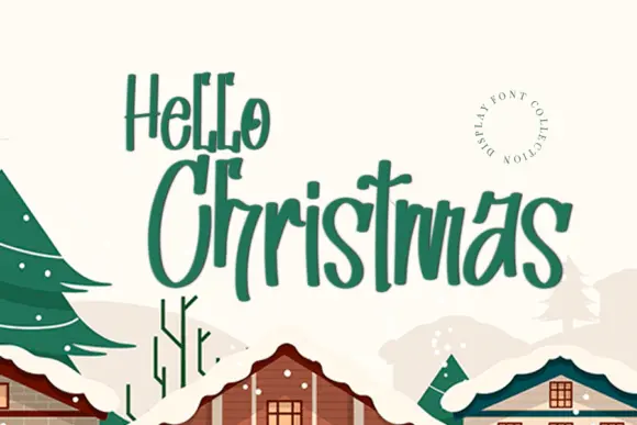 Hello Christmas Font