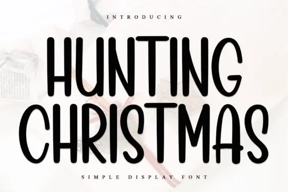 Hunting Christmas Font