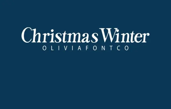 Christmas Winter Font