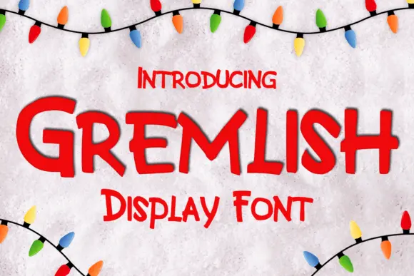 Gremlish Font