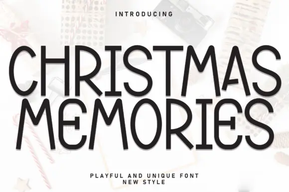 Christmas Memories Font