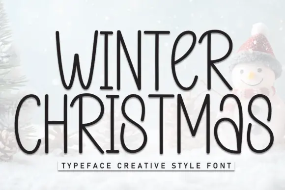 Winter Christmas Font