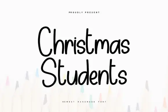 Christmas Students Font