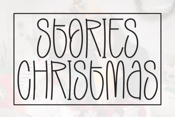 Stories Christmas Font
