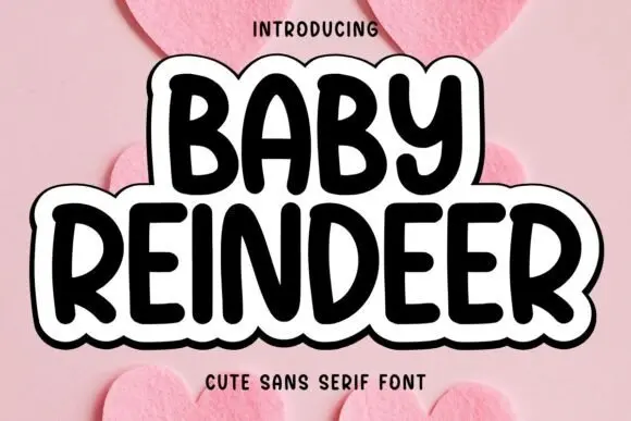 Baby Reindeer Font