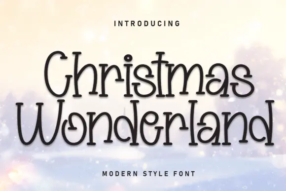 Christmas Wonderland Font