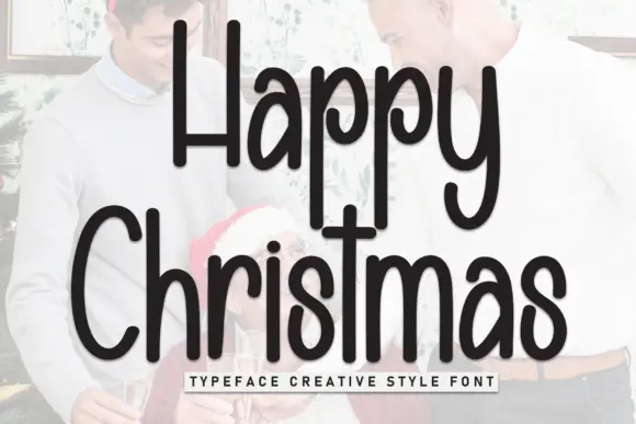 Happy Christmas Font