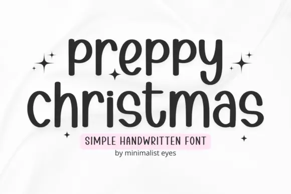 Preppy Christmas Font