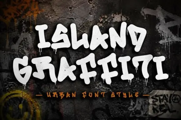 Island Graffiti Font