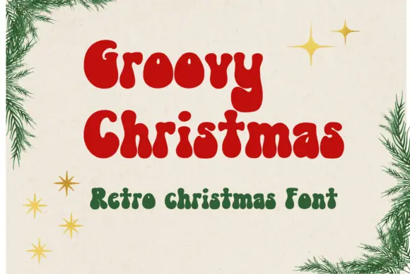 Groovy Christmas Font