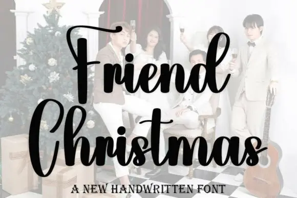 Friend Christmas Font