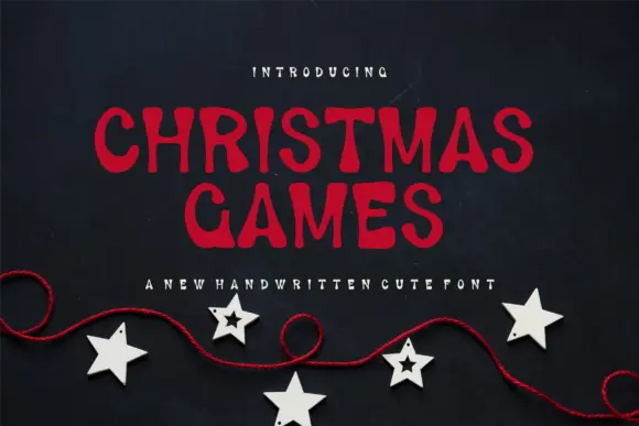 Christmas Games Font