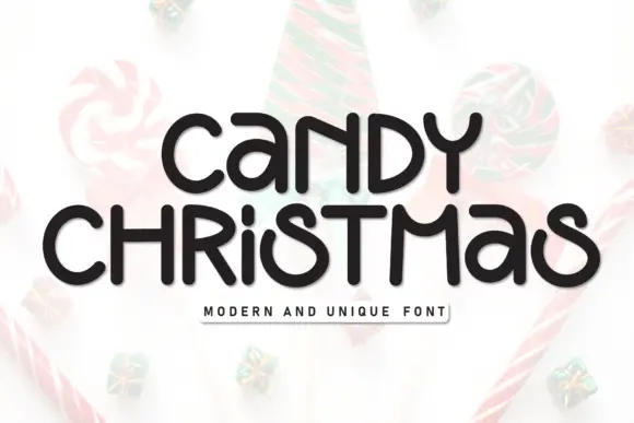 Candy Christmas Font
