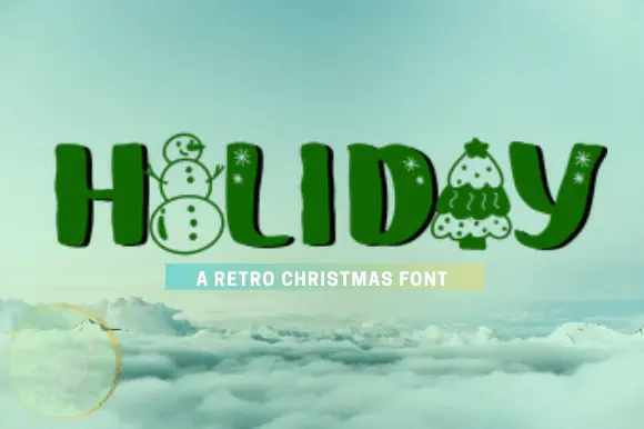 Holidays Font