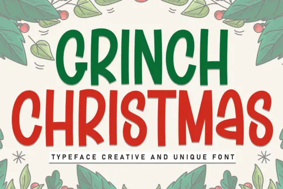Grinch Christmas Font