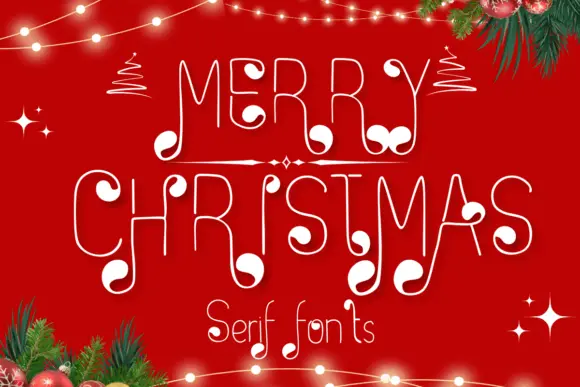Merry Christmas Font