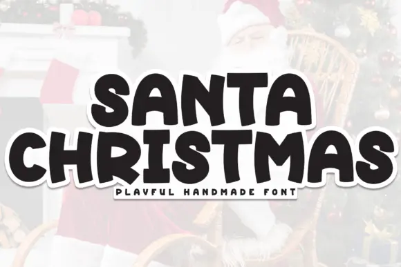 Santa Christmas Font