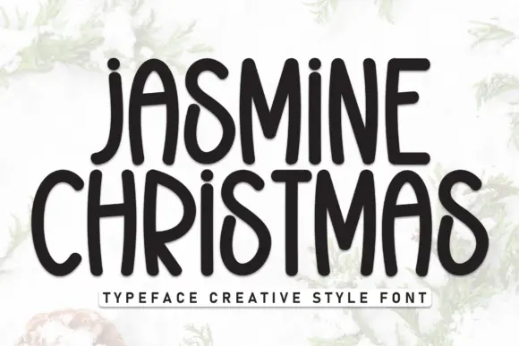 Jasmine Christmas Font