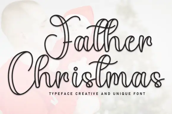 Father Christmas Font