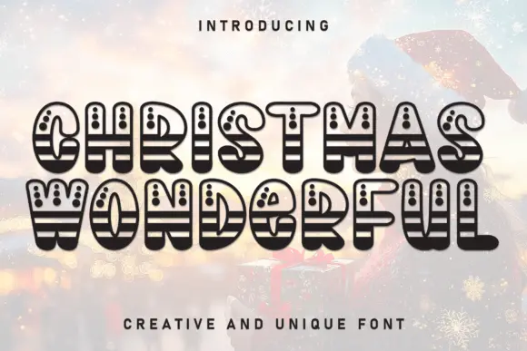 Christmas Wonderful Font