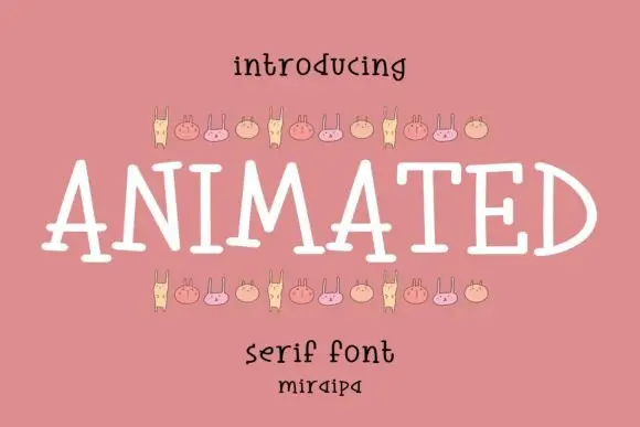 Animated Font