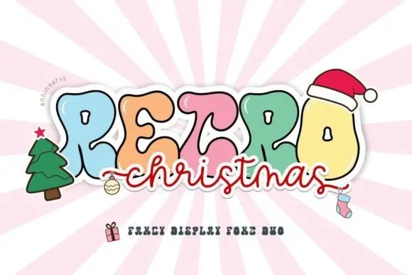 Retro Christmas Font