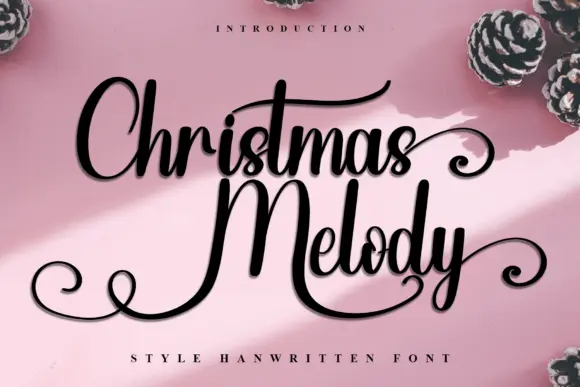 Christmas Melody Font