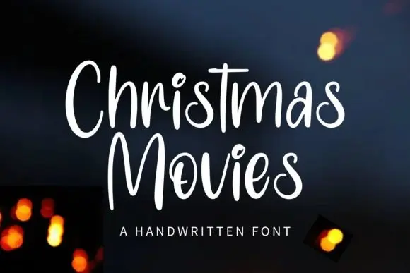 Christmas Movies Font