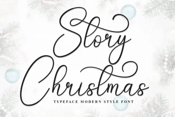 Story Christmas Font