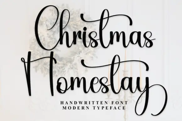 Christmas Homestay Font