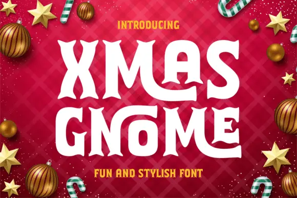 Xmas Gnome Font