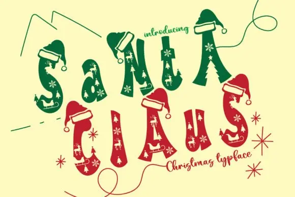 Santa Claus Font