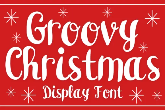 Groovy Christmas Font